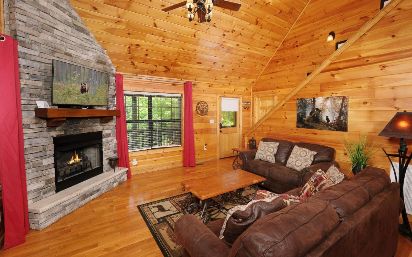 Little Bear Cabin Gatlinburg Eksteriør billede